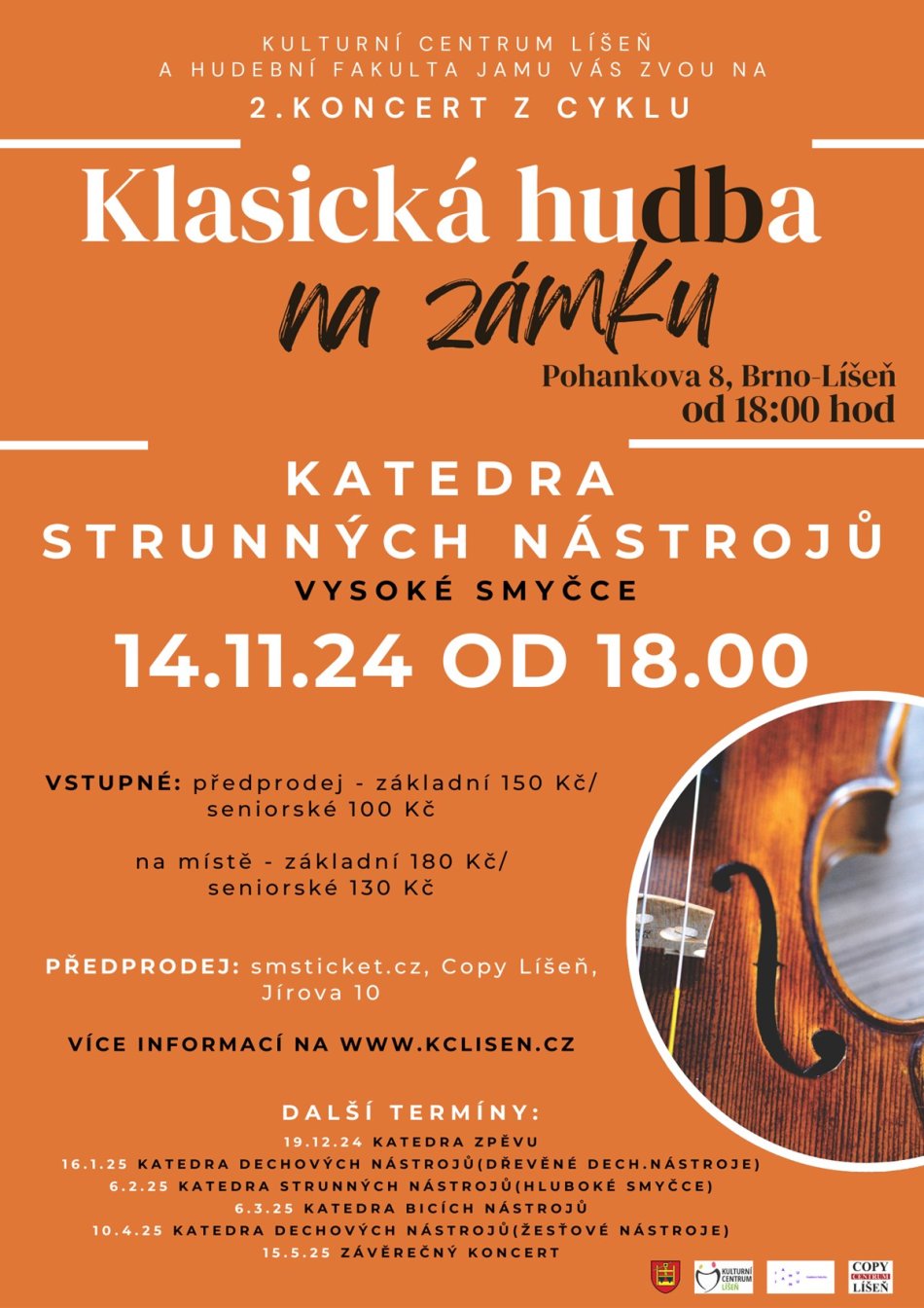 Klasická hudba na zámku - 2. koncert